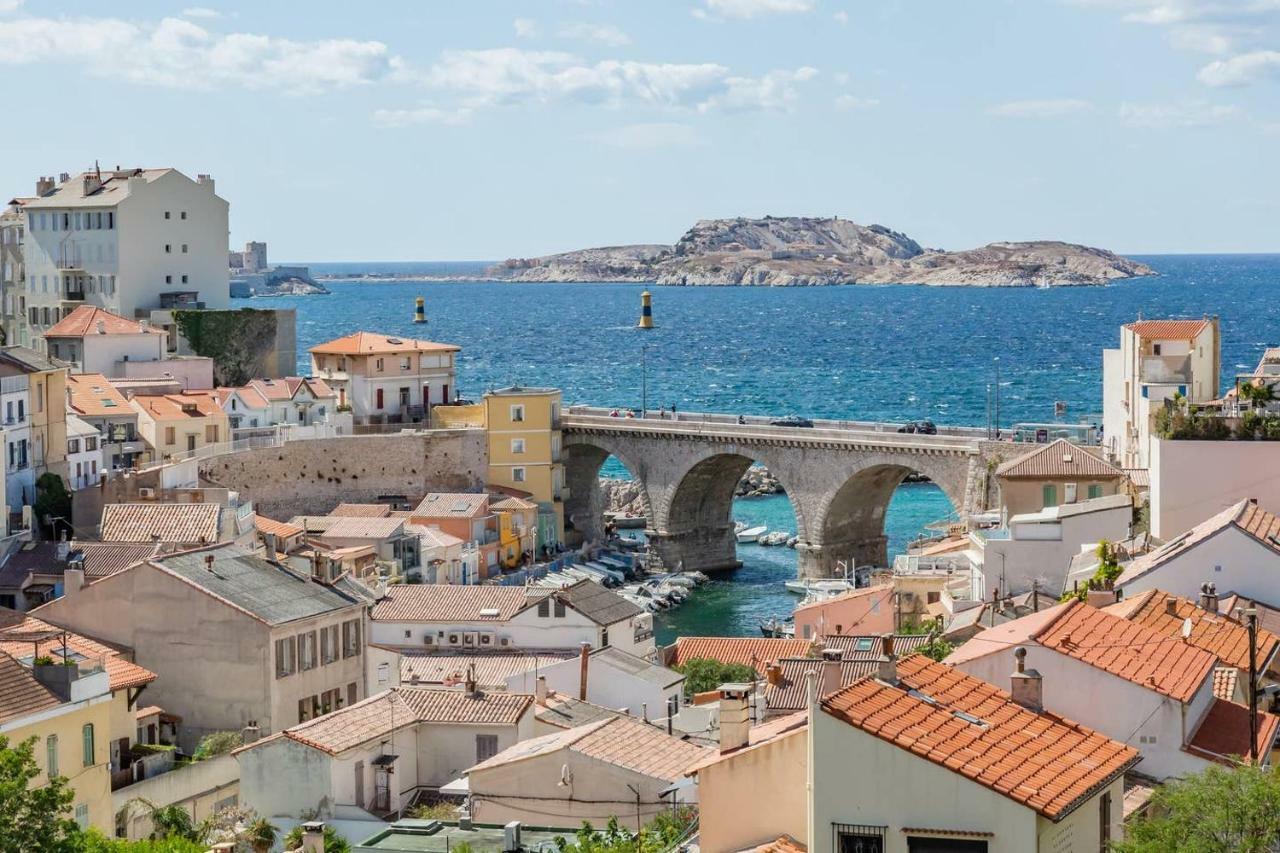 T2 Superbe Vue Mer Et Vallon Des Auffes مارسيليا المظهر الخارجي الصورة